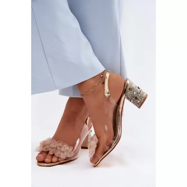  Sandale de dama D&A MR61-9009 AUR 
