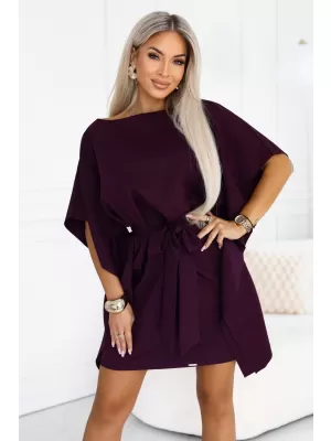 Rochie NUMOCO 287-48 PRUNE COAPTE