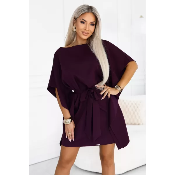  Rochie NUMOCO 287-48 PRUNE COAPTE 