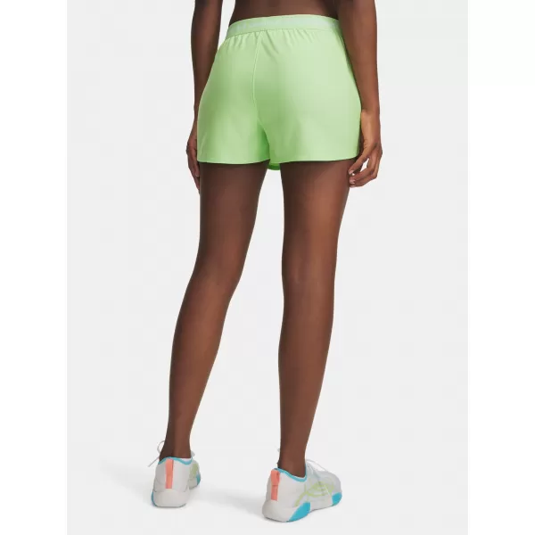  Pantaloni scurți de damă UNDER ARMOUR TECH PLAY UP SHORTS 1389882-712 VERDE 