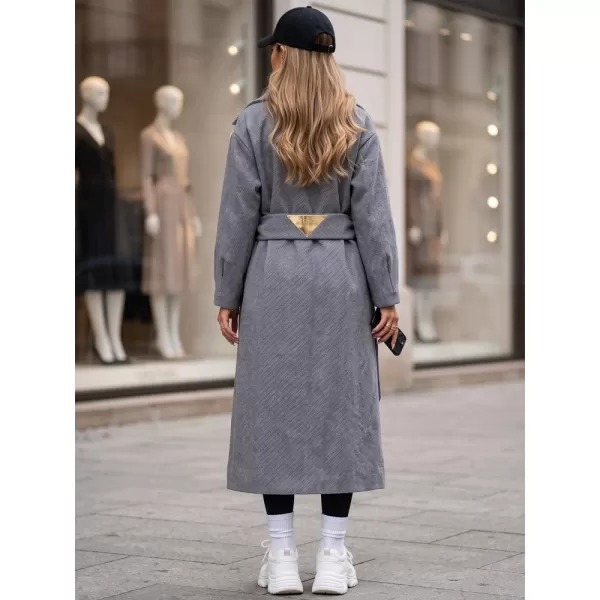  Palton de damă DSTREET NY0775 ALBASTRU 