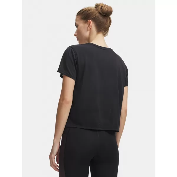  Tricou pentru femei UNDER ARMOUR VELOCITI SHORTSLEEVE 6009540-001 NEGRU 
