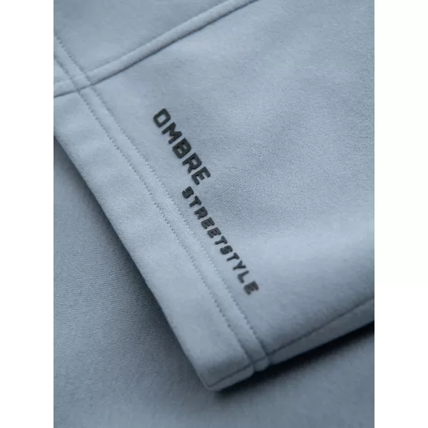  Set de pantaloni scurți pentru bărbați OMBRE Z127 ALBASTRU DESCHIS/GRI 