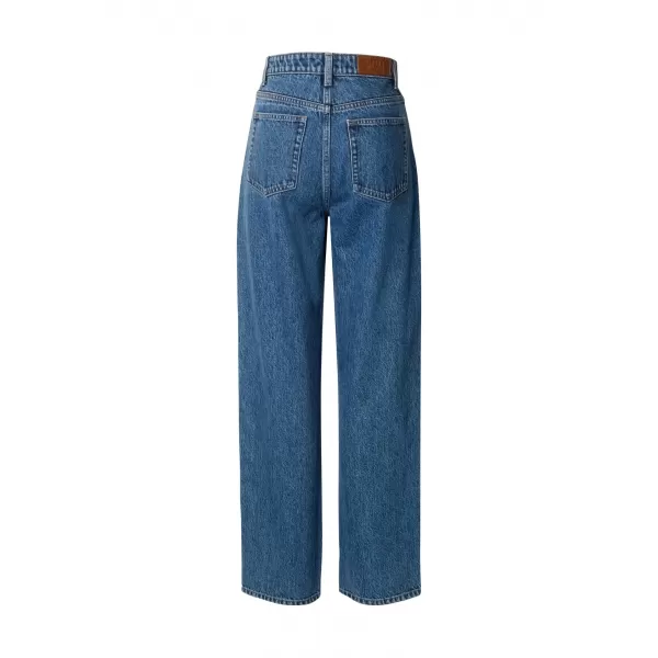 Pantaloni de dama URBAN CLASSICS TB8142 ALBASTRU MEDIU PROFUND SPĂLAT 