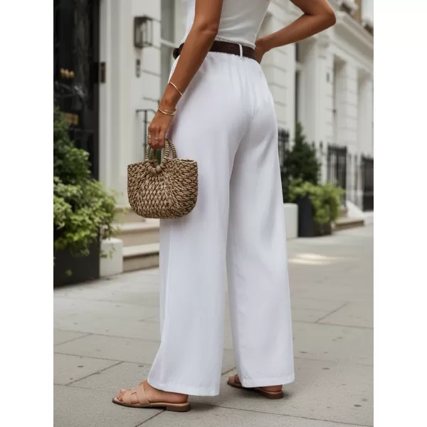  Pantaloni de dama DSTREET UY3067 ALB 