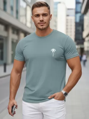 Tricou pentru bărbați DSTREET NX5126R-SB ALBASTRU