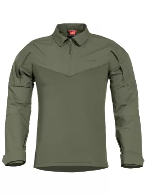 Tricou pentru bărbați cu mâneci lungi PENTAGON RANGER SHIRT K02013 VERDE CAMO