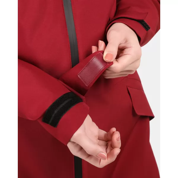  Geaca de dama KILPI AYRA-W 1L0108KI ROȘU ÎNCHIS 