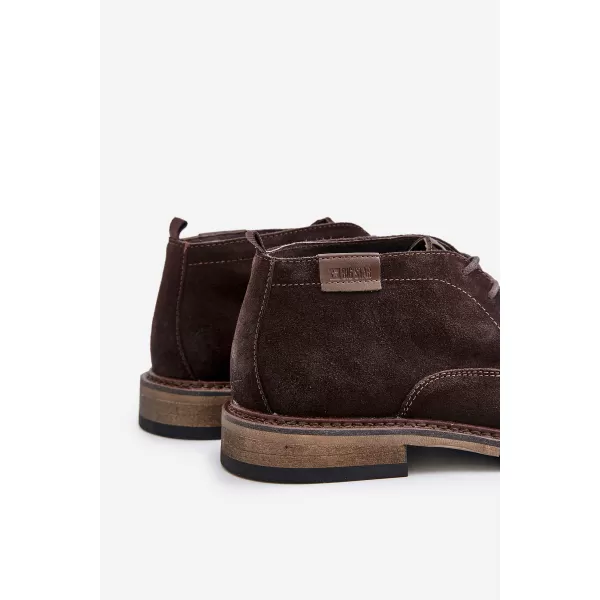  Pantofi pentru bărbați BIG STAR SHOES OO174145 MARO/BEJ 