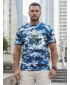 Tricou pentru bărbați DSTREET NX2003R-SK-M ALBASTRU