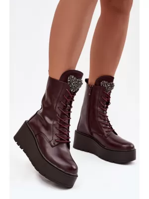 Pantofi de dama BOTO SFY2478-19 CLARET