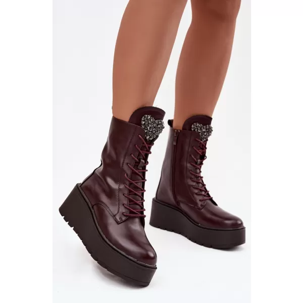  Pantofi de dama BOTO SFY2478-19 CLARET 