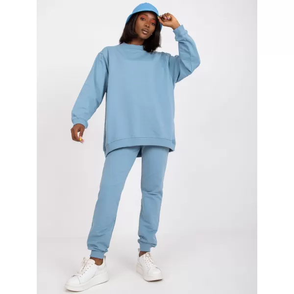  Hanorac de dama BASIC FEEL GOOD AP-BL-A-R001 ALBASTRU DESCHIS 