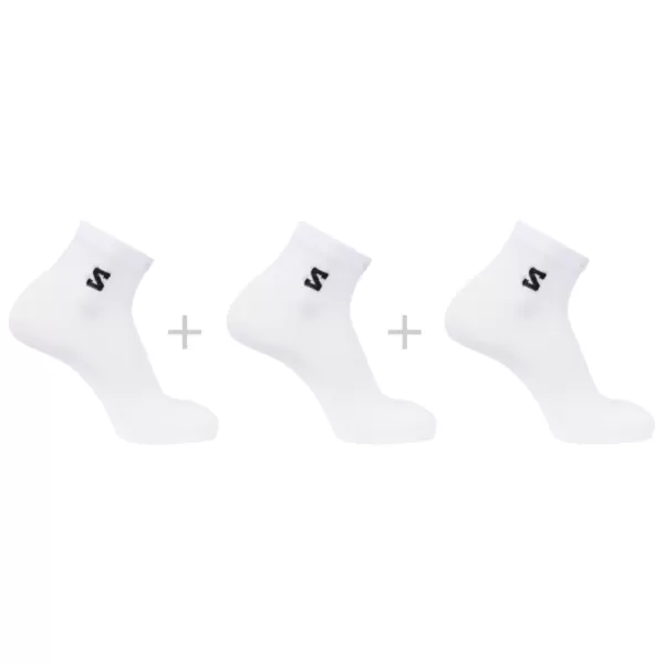  Șosete SALOMON EVERYDAY LITE QUARTER 3-PACK LC2911800 ALB 