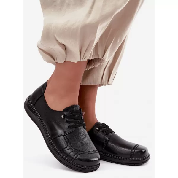  Pantofi de dama VINCEZA 107240 NEGRU 