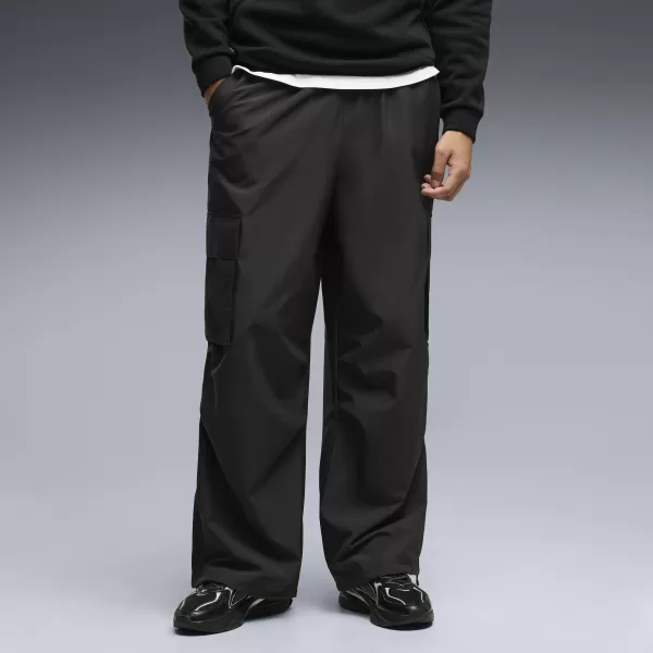  Pantaloni pentru bărbați PUMA ESS EXTREME CARGO PANTS WOVEN OP 63676901 PUMA NEGRU 