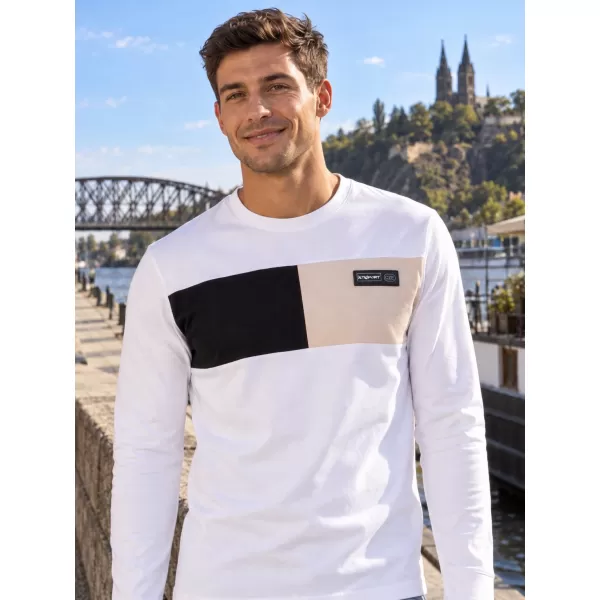  Tricou pentru bărbați ALTISPORT IVAS ALB 
