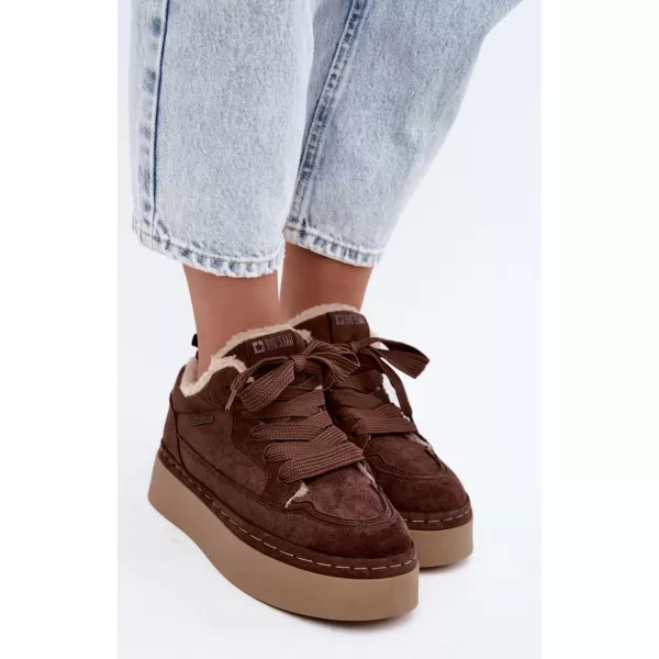  Pantofi de dama BIG STAR SHOES UU274188 UMBRE MARO/BEJ 