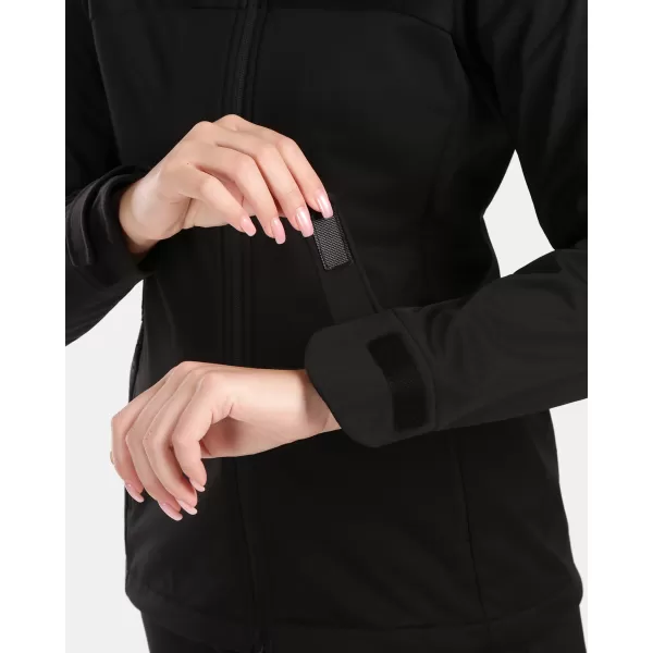  Jachetă softshell pentru femei KILPI ONTAVIA-W 1L0113KI NEGRU 