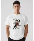 Tricou pentru bărbați DSTREET NX1024R-WH-O ALB