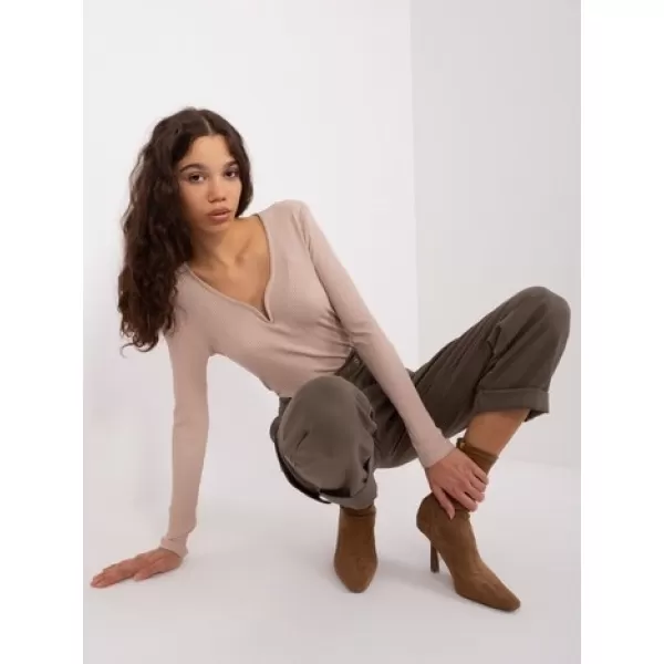  Bluza de dama BASIC FEEL GOOD RV-BZ-9206.20 BEJ 