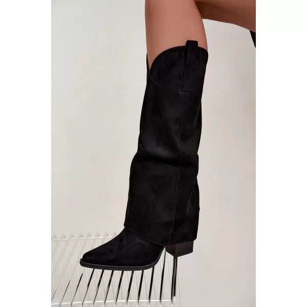  Cizme de dama BOTO QT141 NEGRU 