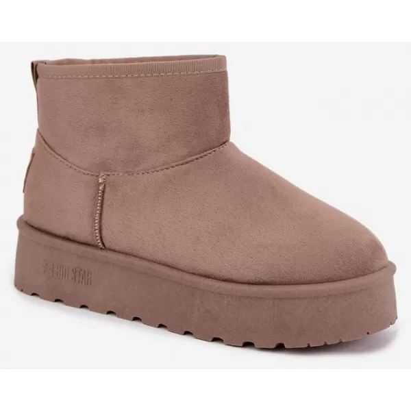  Oameni de zăpadă pentru femei BIG STAR SHOES UU274224 BEJ 