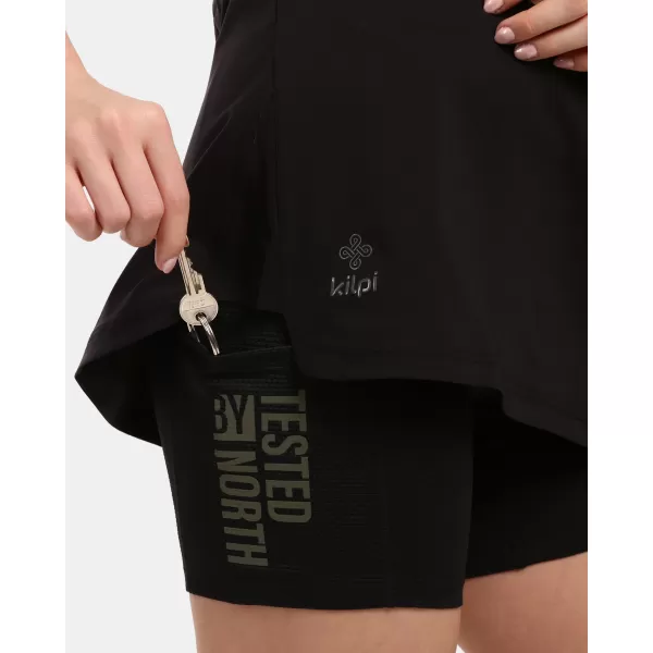  Fusta de dama KILPI NINA-W 1L0416KI NEGRU 
