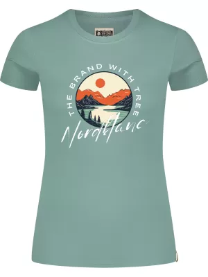 Tricou de damă NORDBLANC STARLIGHT NBSLT8176 VERDE