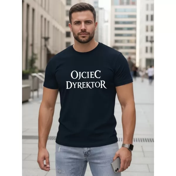  Tricou pentru bărbați DSTREET NX5144R-NY ALBASTRU ÎNCHIS 