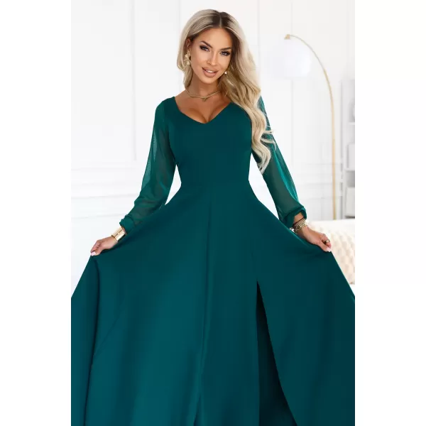  Rochie NUMOCO 640-6 VERDE 
