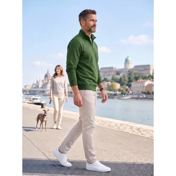  Hanorac pentru bărbați MALFINI SUMMIT 429 VERDE STICLA 