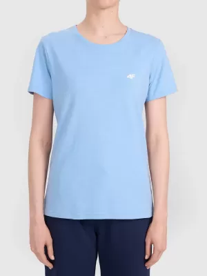Tricou de damă 4F WMM00TTSHF3308 DENIM