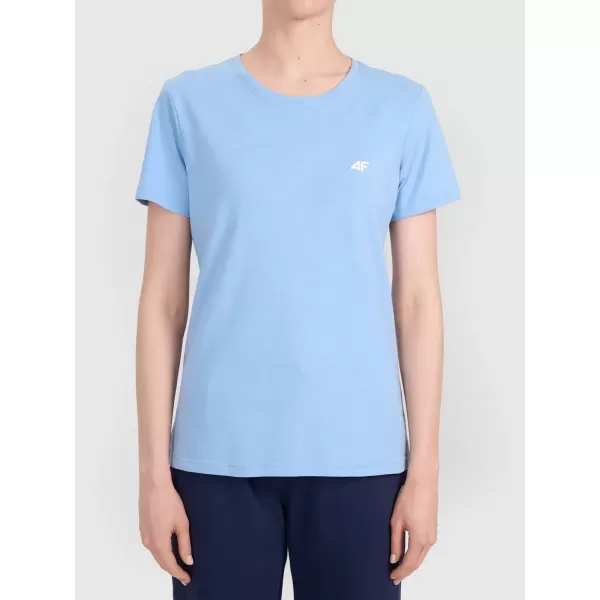  Tricou de damă 4F WMM00TTSHF3308 DENIM 
