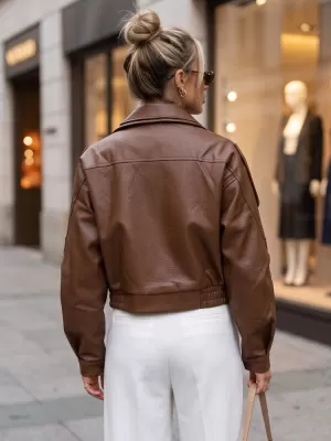 Geaca de dama DSTREET TY5845 CARAMEL