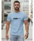Tricou pentru bărbați DSTREET NX5122R-SK ALBASTRU DESCHIS