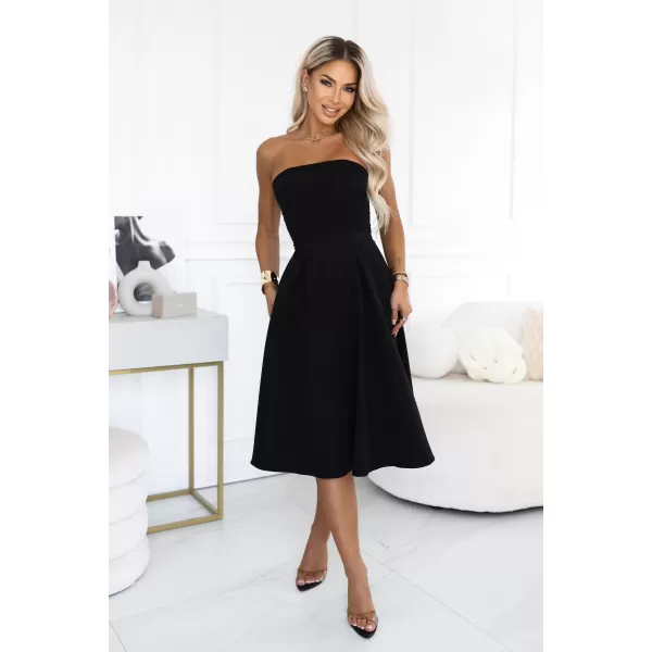  Rochie NUMOCO 641-5 NEGRU 