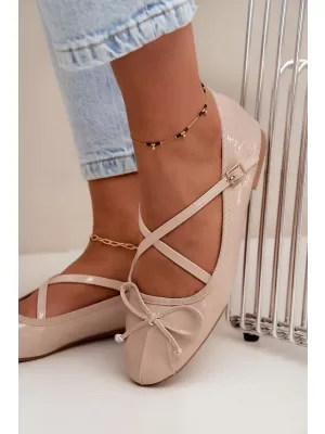 Balerini de dama BOTO 6625-1 BEJ