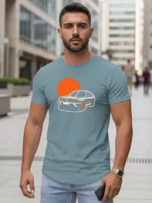 Tricou pentru bărbați DSTREET NX5091R-SB ALBASTRU