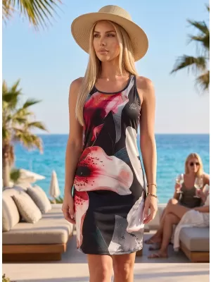 Rochie funcțională premium pentru femei ALTISPORT VOJ/ALW117SAT01 CRIN-ÎNTUNERIC