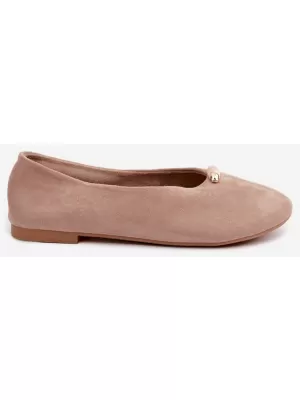 Balerini de dama BOTO JH607P BEJ