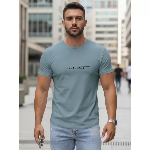 Tricou pentru bărbați DSTREET NX5127R-SB ALBASTRU 