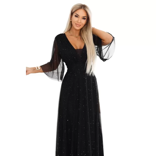  Rochie NUMOCO 654-5 NEGRU 