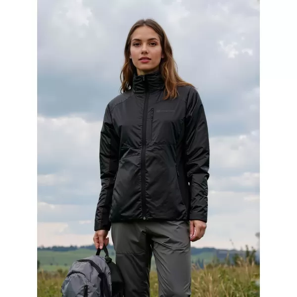  Jachetă ultrauşoară de damă ALPINE PRO GEREDA NEGRU 