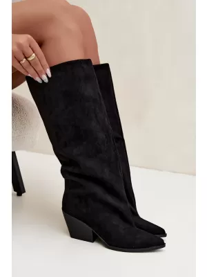 Cizme de dama BOTO 2579A-1 NEGRU