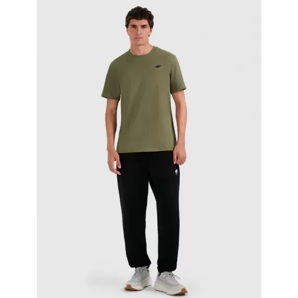  Tricou pentru bărbați 4F WAW25TTSHM2402 MĂSLINE 