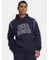 Hanorac pentru bărbați UNDER ARMOUR RIVAL FLEECE NOV HOODIE 6009353-410 ALBASTRU