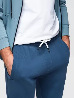 Pantaloni pentru bărbați OMBRE OM-PABS-0304 ALBASTRU ÎNCHIS