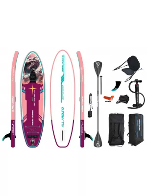 Placă cu vâsle RIDEWAVE BLAZEBRAND 9'6'' COMBO NEDETERMINAT