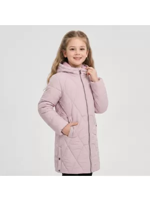 Palton ultraușor de iarnă pentru copii ALPINE PRO DEFRO 2 LILIAC DESCHIS